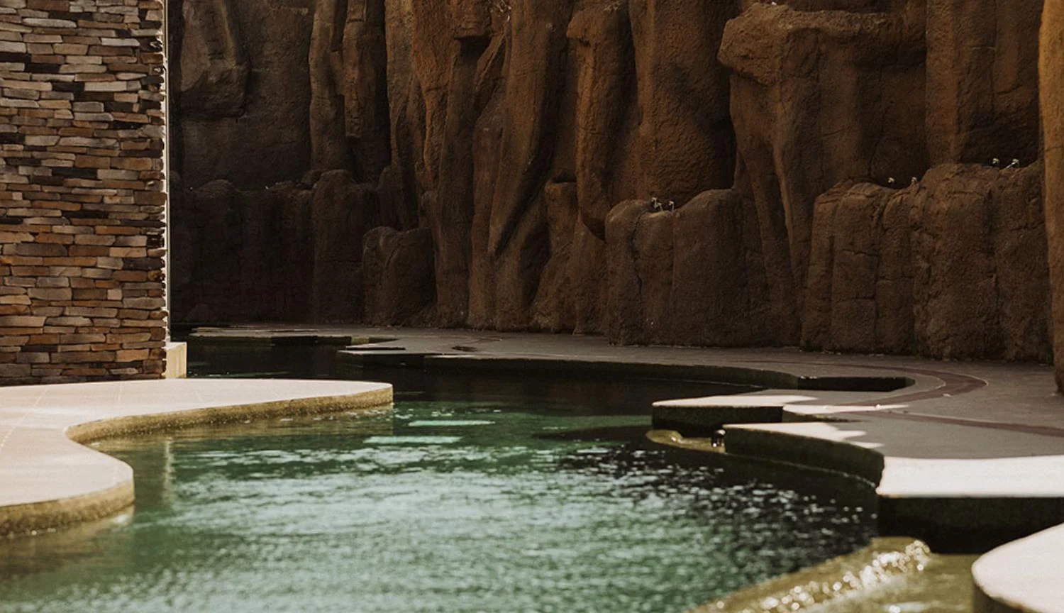 Heated Saltwater Lagoon