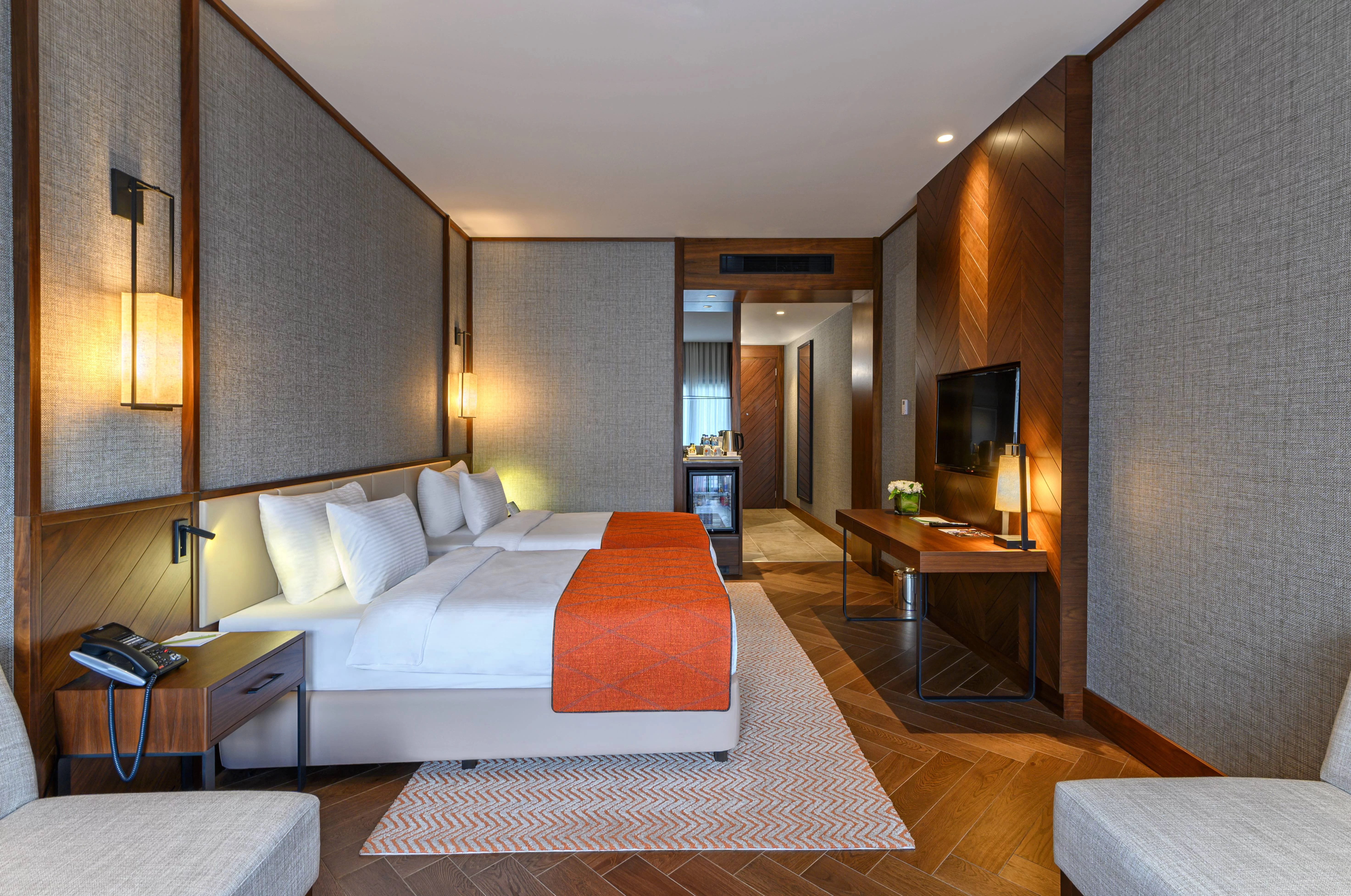 Deluxe Oda, 2 Adet Tek Kişilik Yataklı, Orman Manzaralı 1